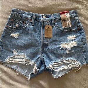 Levi’s 501 Denim Shorts Size 28